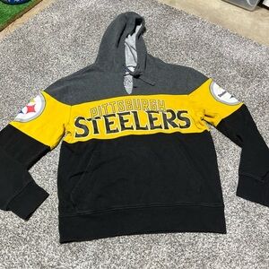 Pittsburgh Steelers NFL Football Starter Black Medium Hoodie